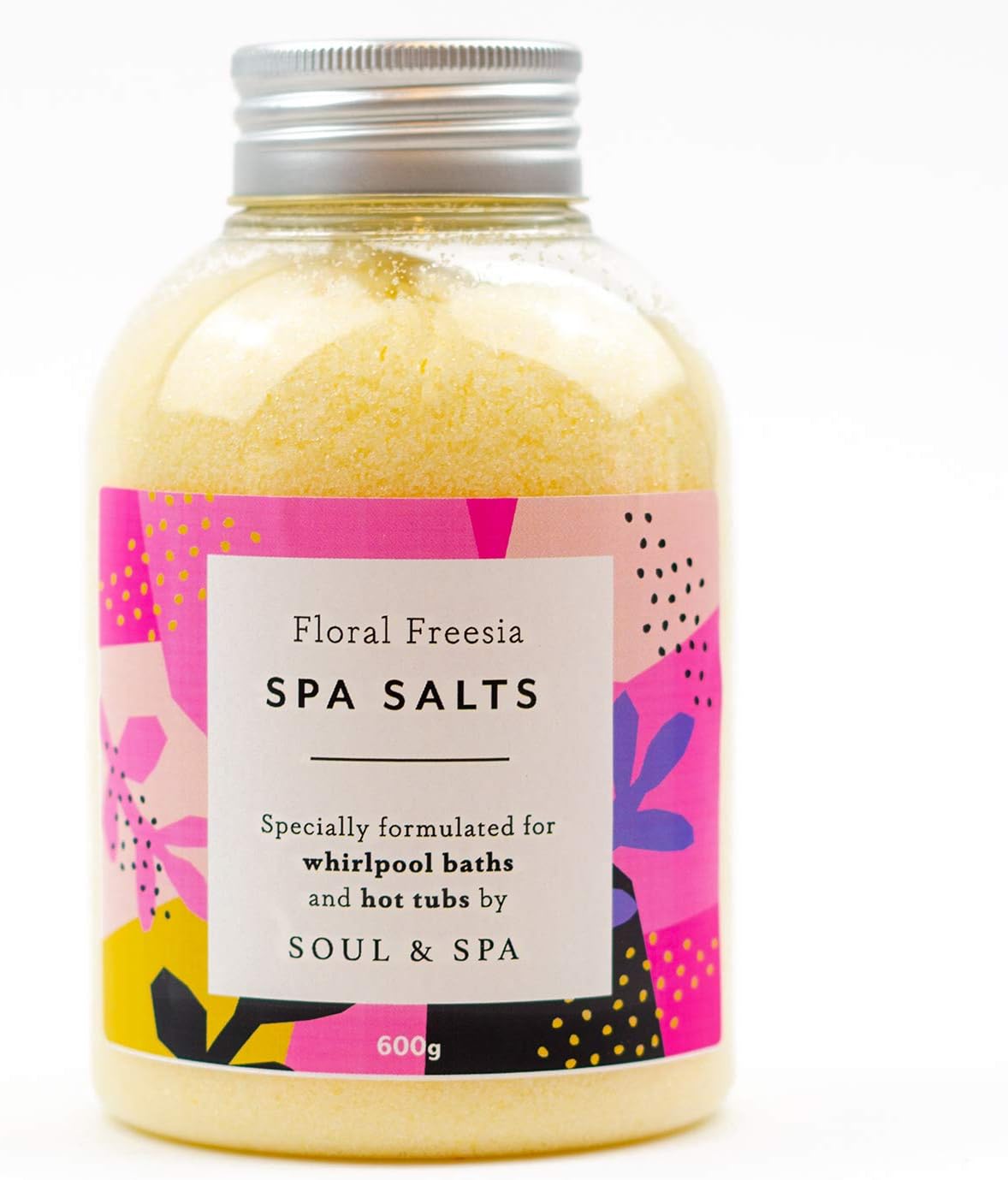 Floral Freesia Spa Salts for Hot Tub and Jetted Bath - 600gr Scented ...