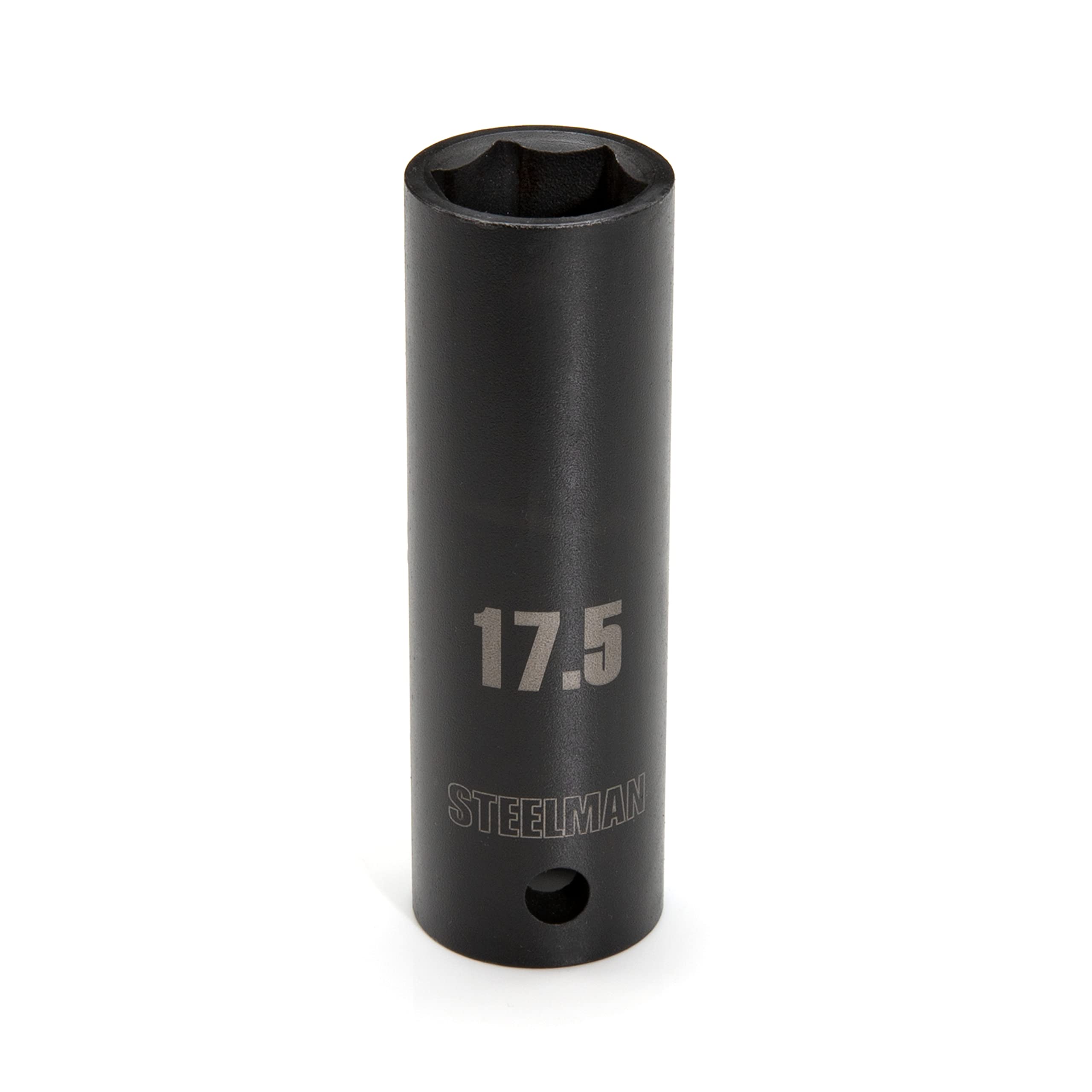 Bergen Deep Impact Stecknuss 17 Mm – Metrisch, 6-Punkt, 1/2" Antrieb, 76 Mm Lang, Aus Chrom-Vanadium-Stahl