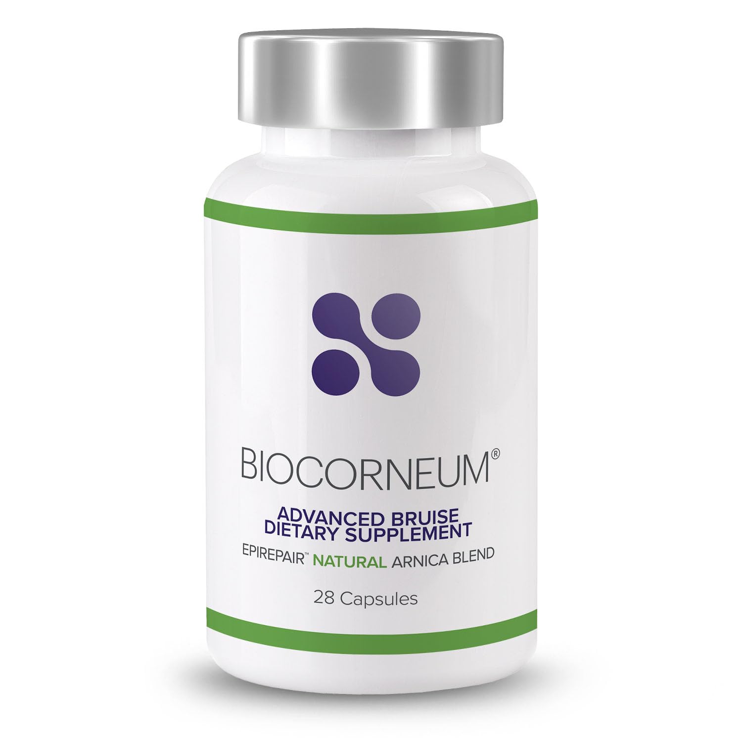 BIOCORNEUM Bruise Supplement with Arnica, Bromelain & Zinc, 28 Capsules