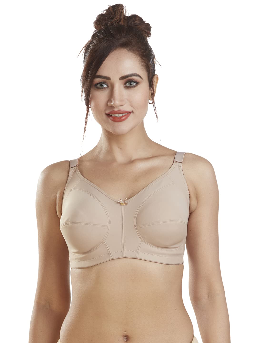 Dazzle Women's Full Coverage Wirefree Non-Padded Bra-picture-14