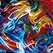 Hydro Film Dip Kit - Hydro Dip Film - Hydrographic Film - Water Transfer Printing - Hydro Dipping - Full Kit - Rainbow Flame - 6oz - Midwest White & High Gloss Clear Coat - Primer - Activator
