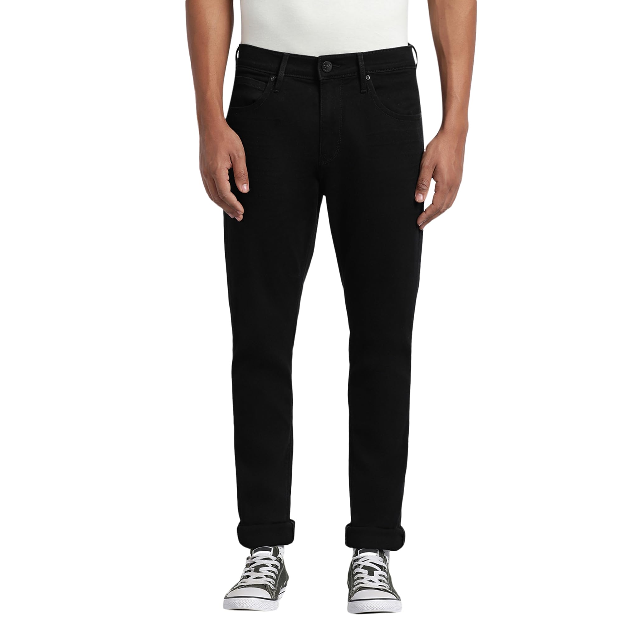 LeeMen's Bruce Skinny Fit Mid-Rise Jeans