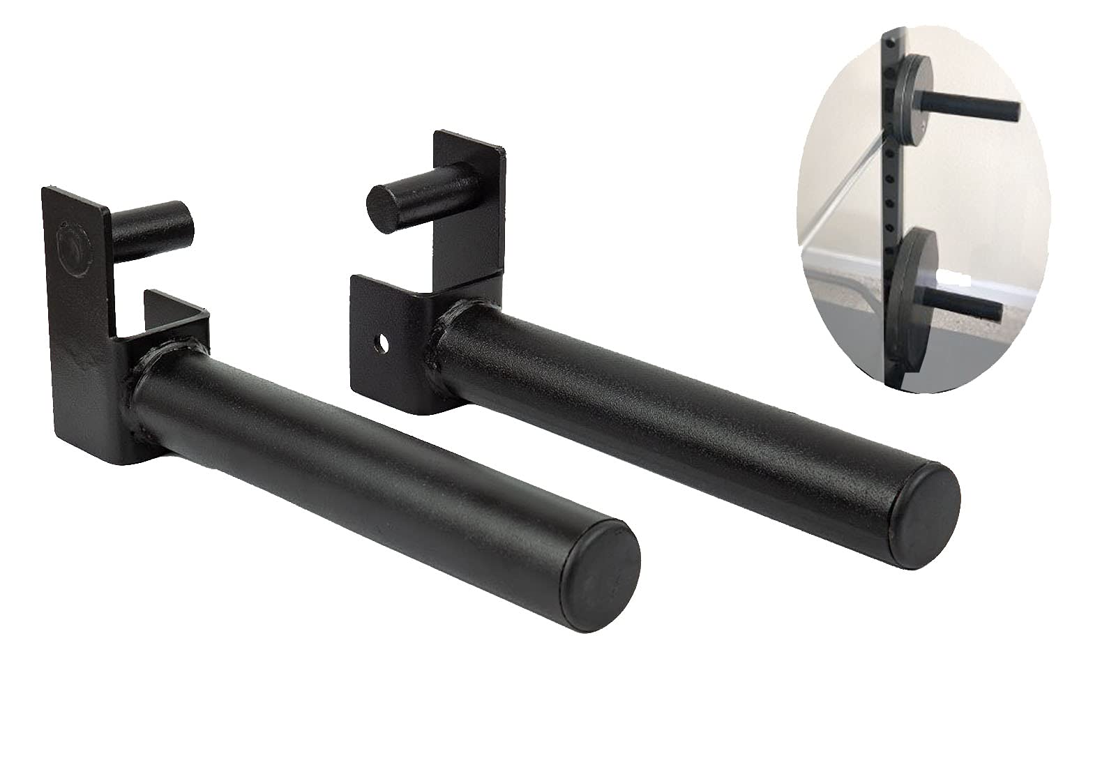 Buy Olympic Weight Plate Holder Power Rack Attachment (Power Rack