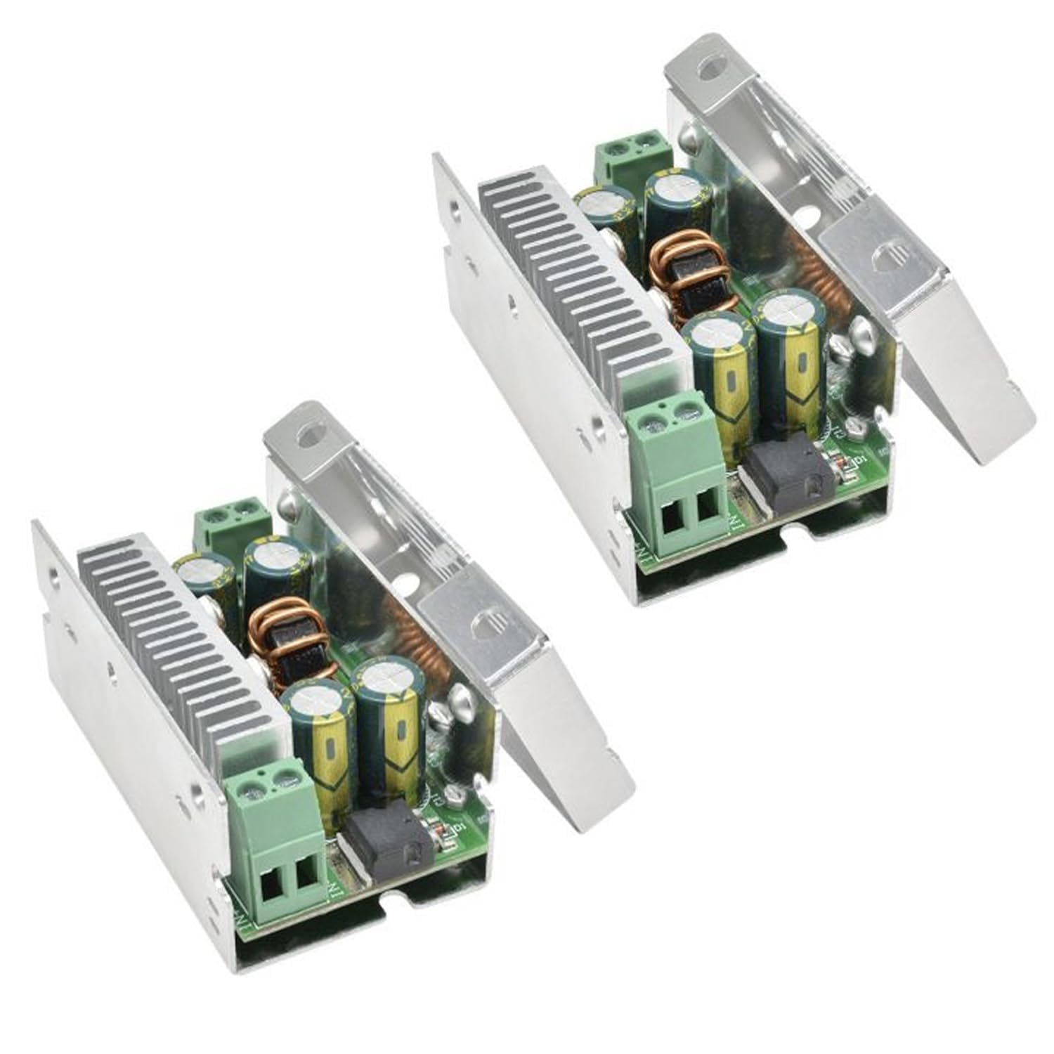 DC-DC Synchronous Buck Converter, 15A 200W Adjustable Step Down Voltage Regulator, 8-60V to 1-36V Constant Current Power Supply Module (1PCS)