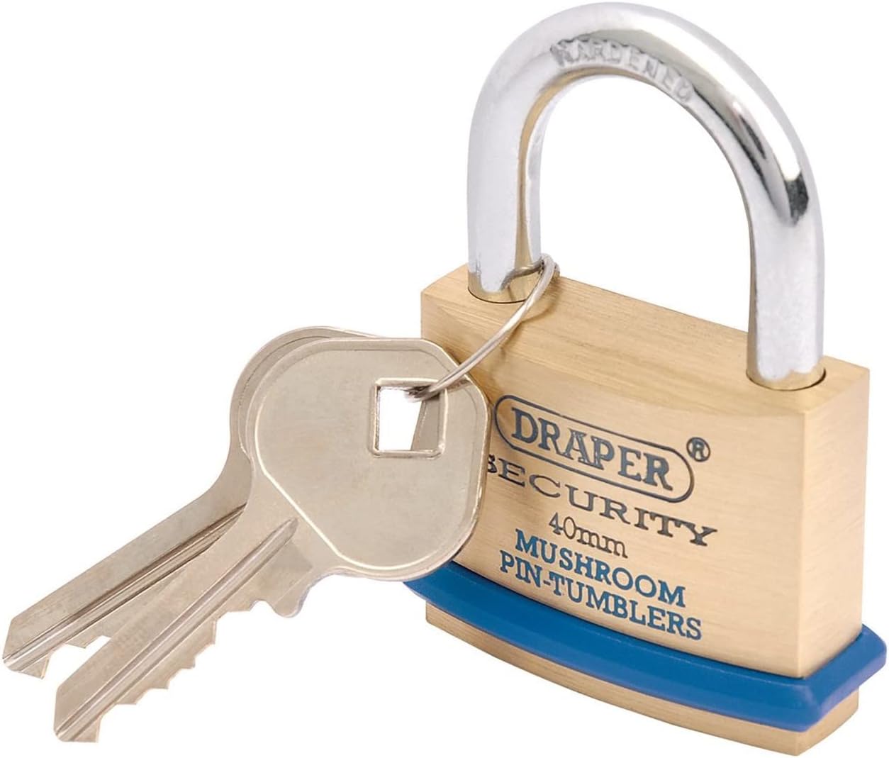 Draper 64162 Solid Padlock 50mm