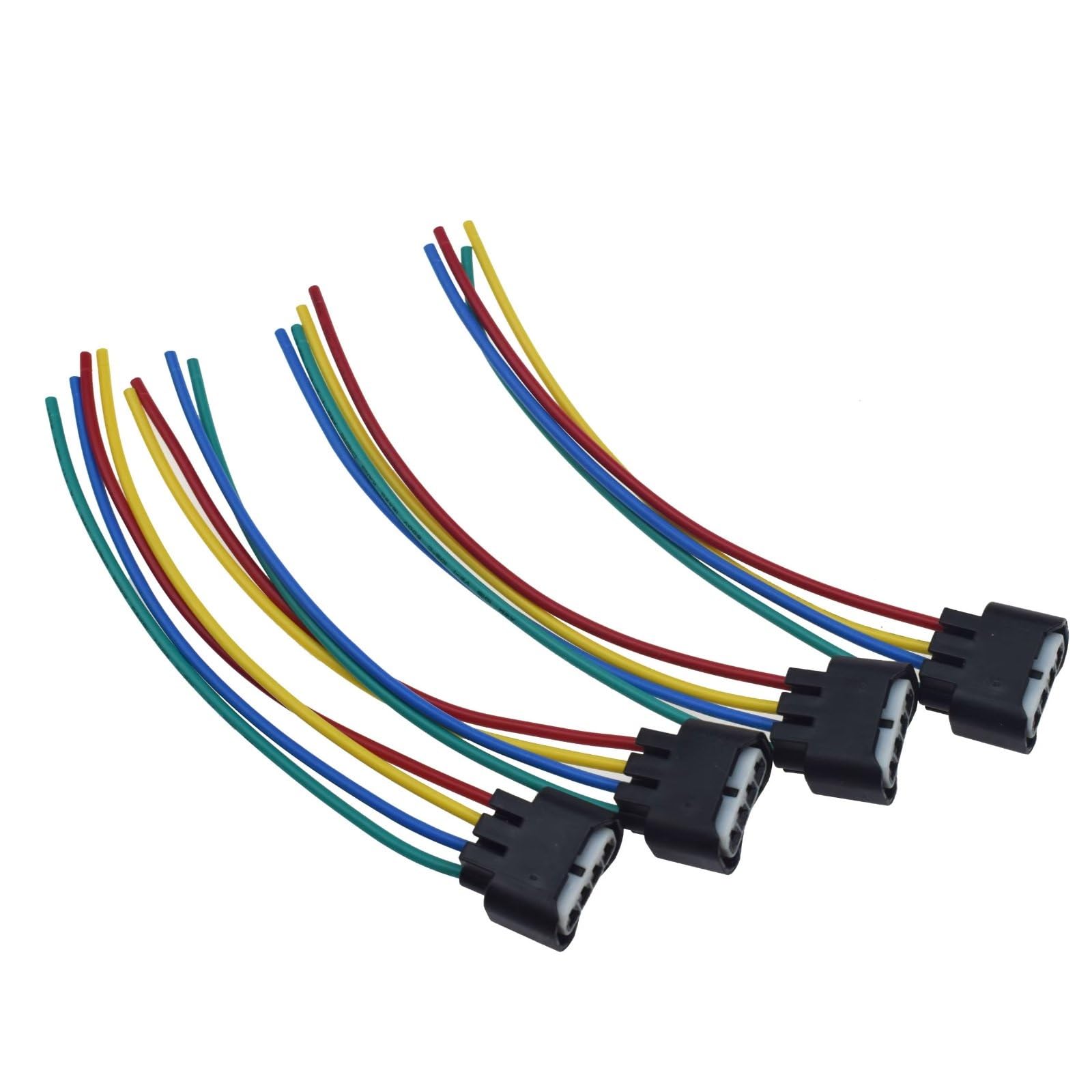 Kompatibel Mit Lexus Für HS250h Zündspulen-Kabelbaum-Stecker Kabel Wasserdichtes Buchsen-Anschlusskabel Reparaturset 90980-11885 Auto Zündspulenstecker(6 Pieces)