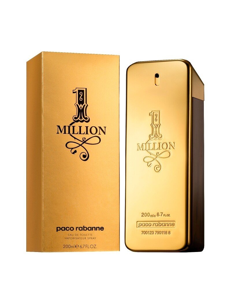 Paco Rabanne 1 Million Eau de Toilette for Men, 200ml