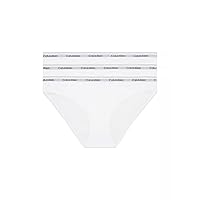 Calvin Klein Donna Slip Taglio Bikini Confezione da 3 Cotone Elasticizzato