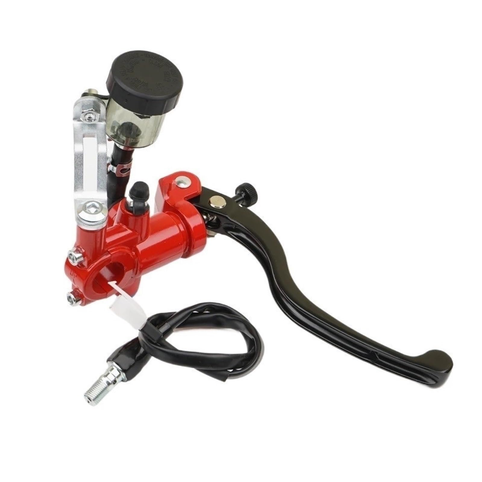 Leva frizione freno moto Leva freno frizione pompa per moto universale PX1 da 17,5mm radiale per cilindro per maestro 7/8" 22 mm per Yamaha(Rosso,R)