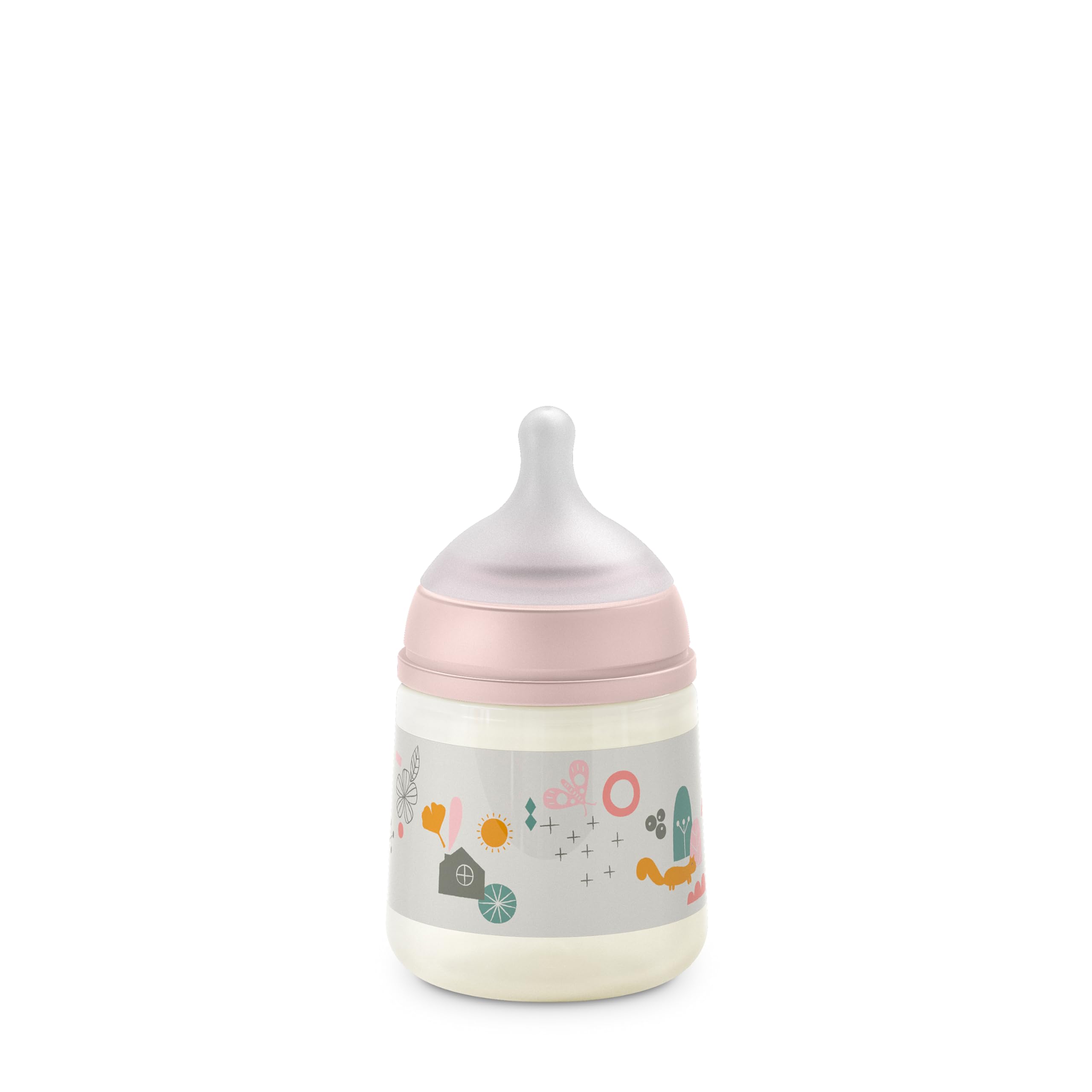 Suavinex, Biberón Anticólico de 360 ml con Tetina Fisiológica SX Pro de Silicona, de Flujo Denso (L), para Líquidos Densos, Apto Papillas Líquidas. Bebés +6 Meses. Birdies, Verde — view 24