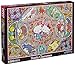 Hello Kitty 1000 Piece Sunrio Stained Glass Musical Jigsaw Puzzle (japan import)
