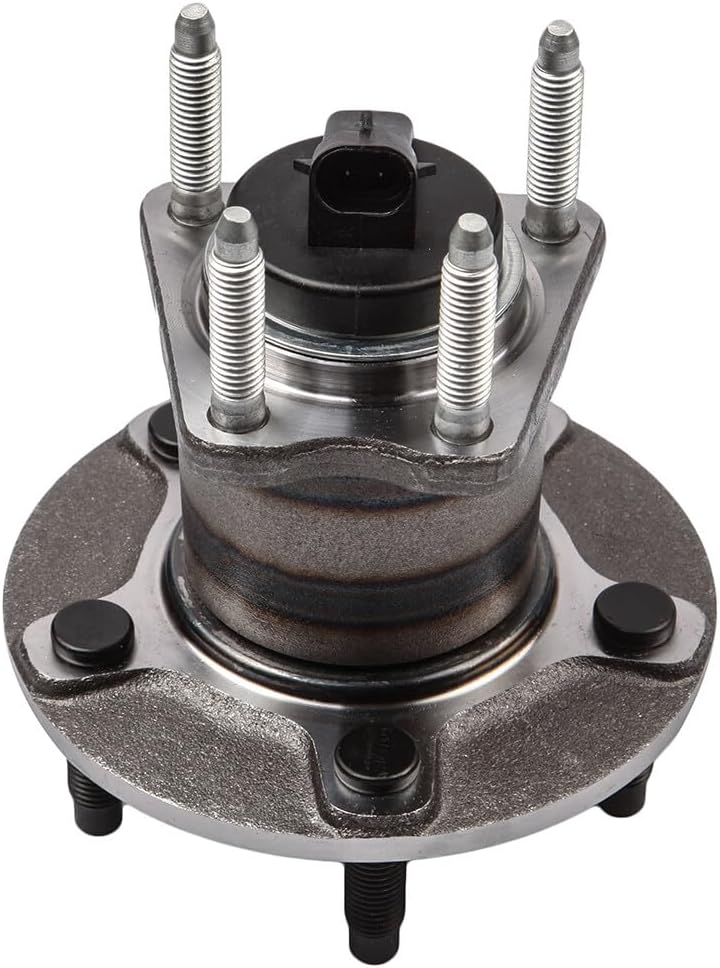 SCITOO 4pcs Front and Rear Wheel Bearing Hub Assembly 513215 512285 fit for Chevrolet Malibu 2004-2007, for Pontiac G6 2005-2007 5 Lugs