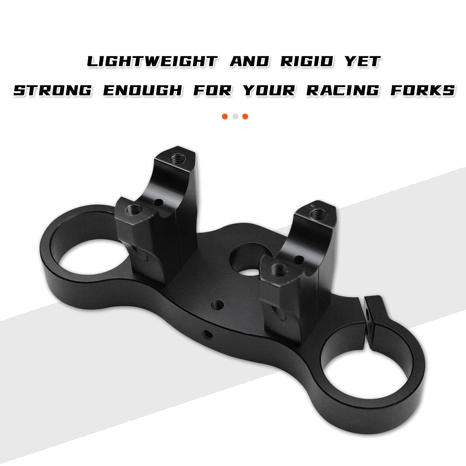 POLARBEAR 22MM Handlebar Front Forks Clamp Lower Triple Tree Stem