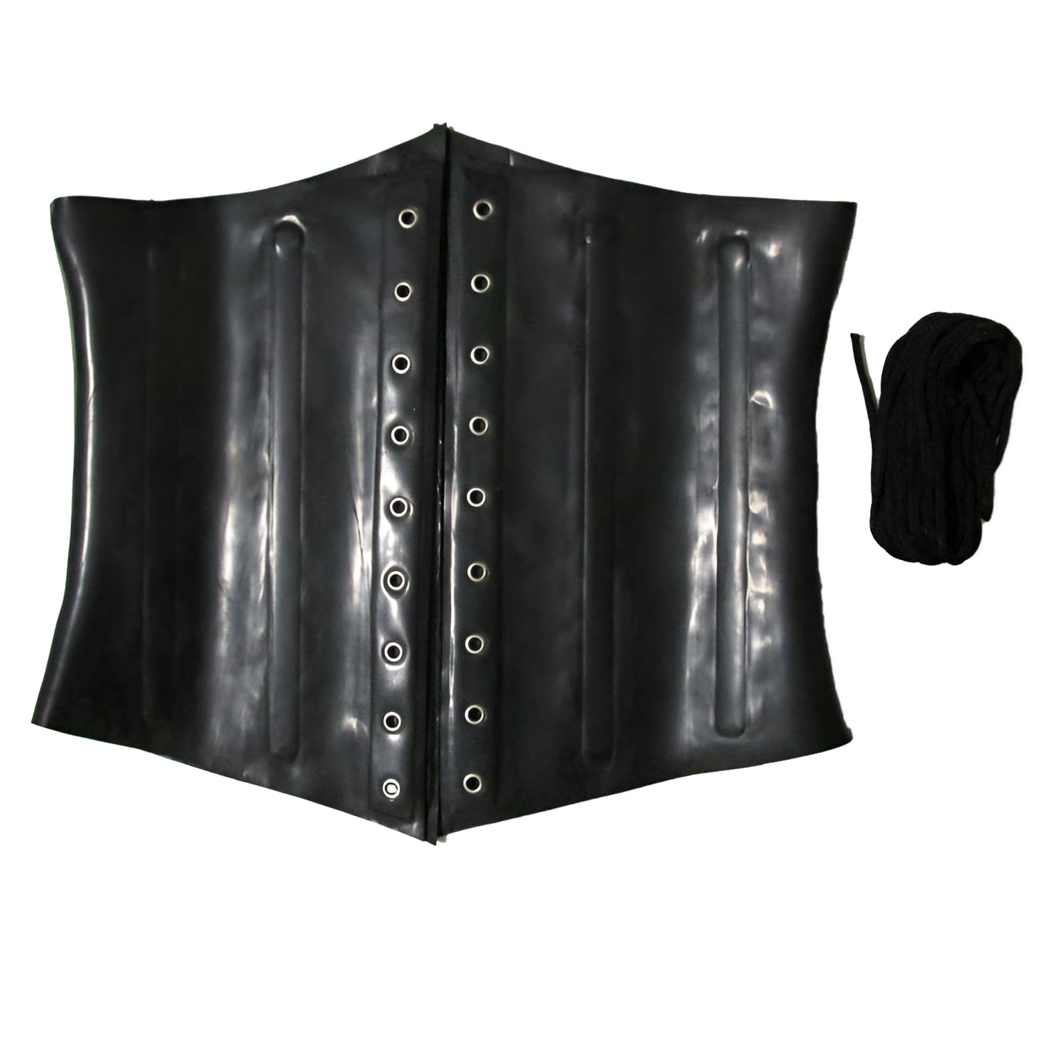 1mm Gummi Latex Korsett Taille Trainer Abnehmen Gürtel Modellierung Strap Body Shapers für Catsuit Handmade
