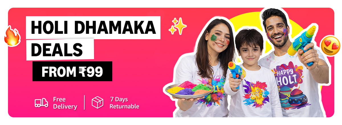 Holi TShirts Under Rs.200