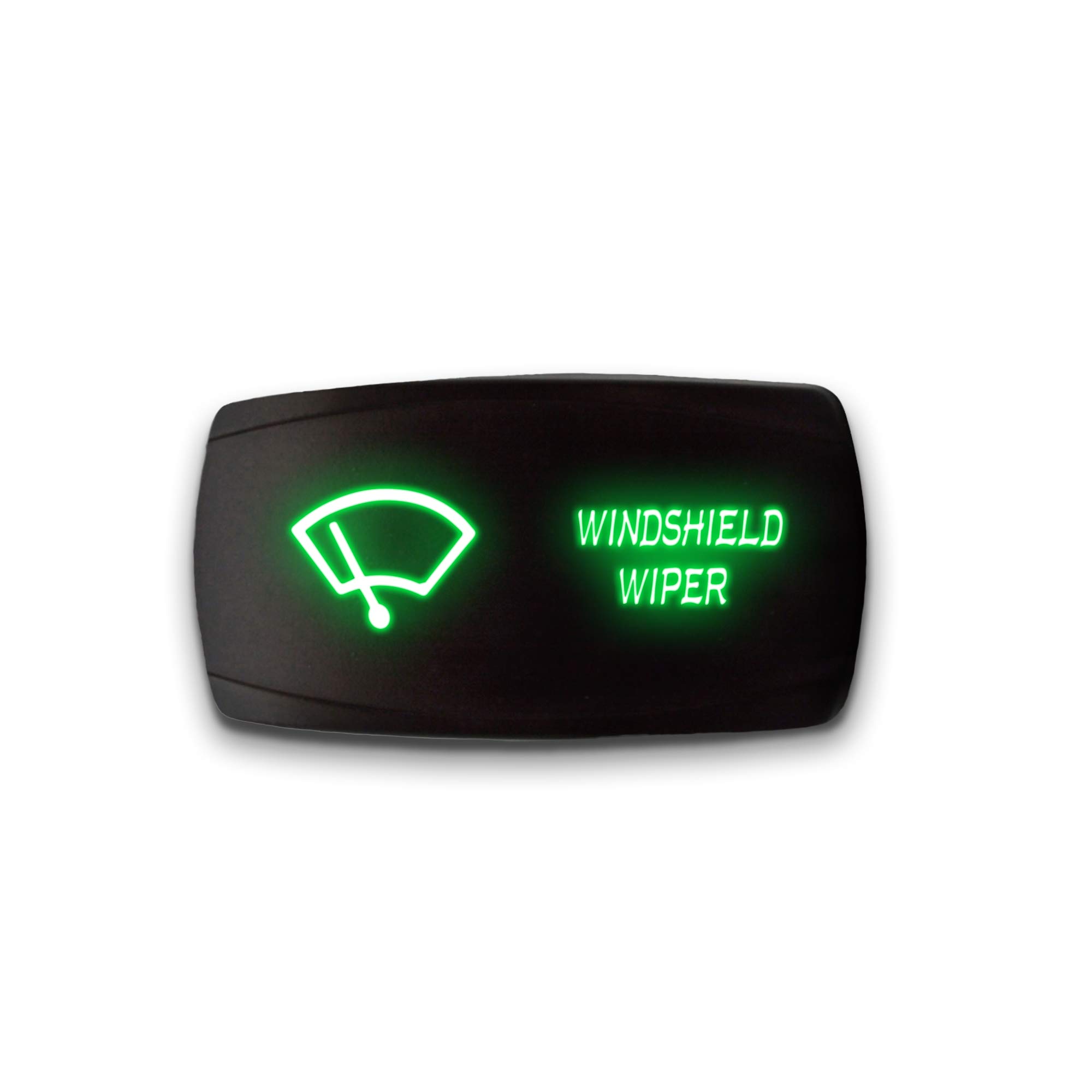 Snapklik.com : WINDSHIELD WIPER - Green - 5-PIN HORIZONTAL Laser Etched ...