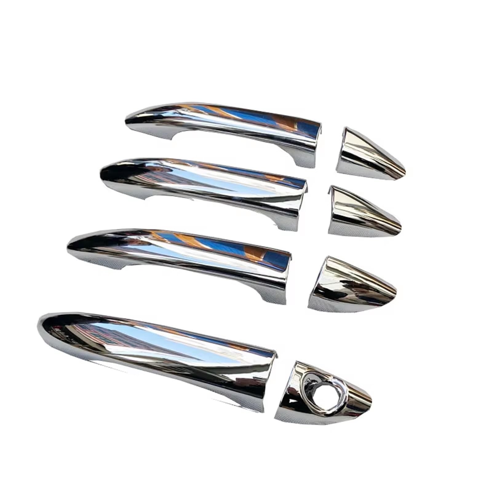 Kedfbts One Color Handle Trim Shell Compatible With Hyundai For I10 For Grand For I10x 2014 2015 2016 2017 2018 Car Styling Sticker Auto Accessories Parts Door Handle Cover Trim