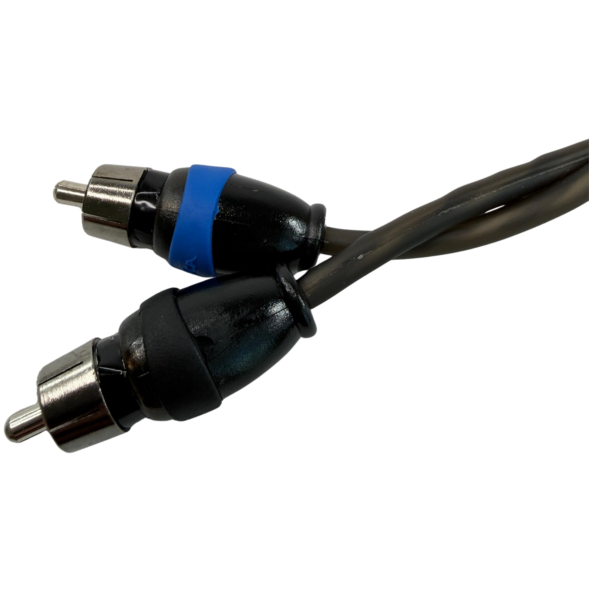 Cielo alto 2 canales de audio coche trenzado 6 ft RCA Cables con 6 de cobre libre de oxígeno