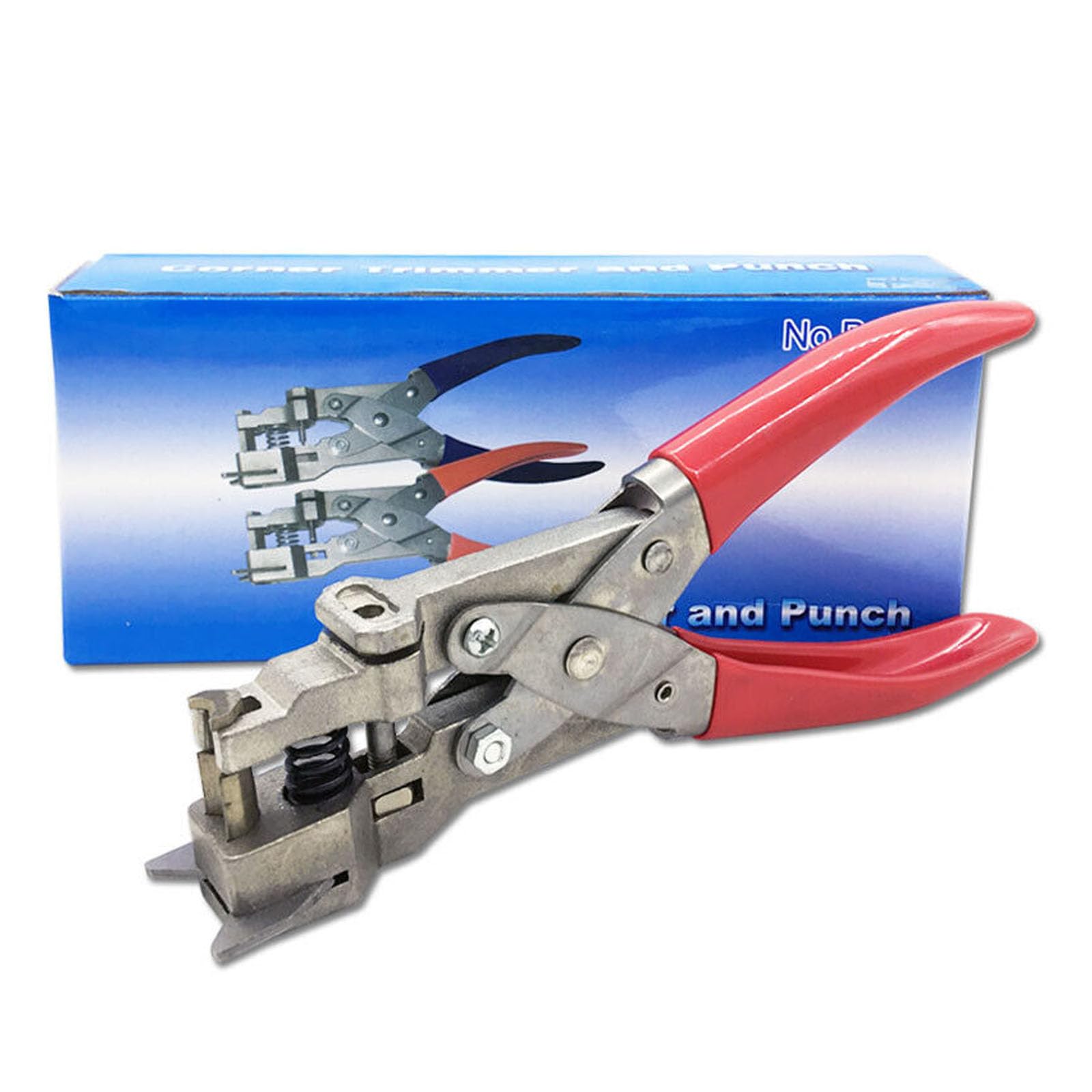 Zaokrąglacz Rogów R3/R5 2-w-1 + Dziurkacz Prostokątny 3x13mm Ręczne Szczypce do Fazowania Dla ID Business Criedit Dziurkacz do Kart Papierowych PCV (R3 + 3x13mm)