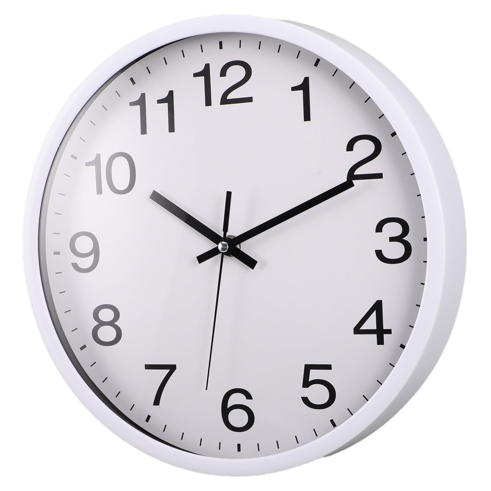 Horloge murale silencieuse moderne minimaliste et facile a installer pour cuisine