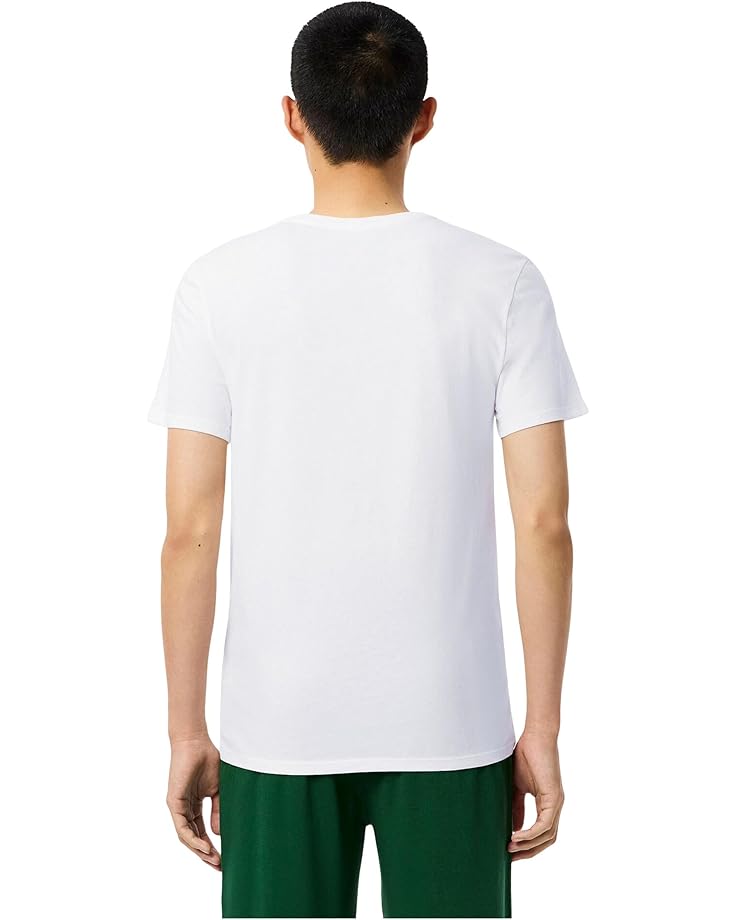 Lacoste 100% Cotton Slim Fit V-neck T-shirt 3-pack - #4 of 4