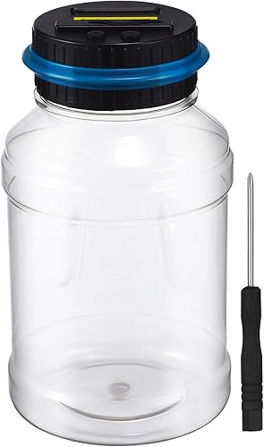 Alcancía grande para adultos, para contar monedas, monedero, tarro de alcancía transparente con capacidad de 1.8 litros, alcancías para cumpleaños,