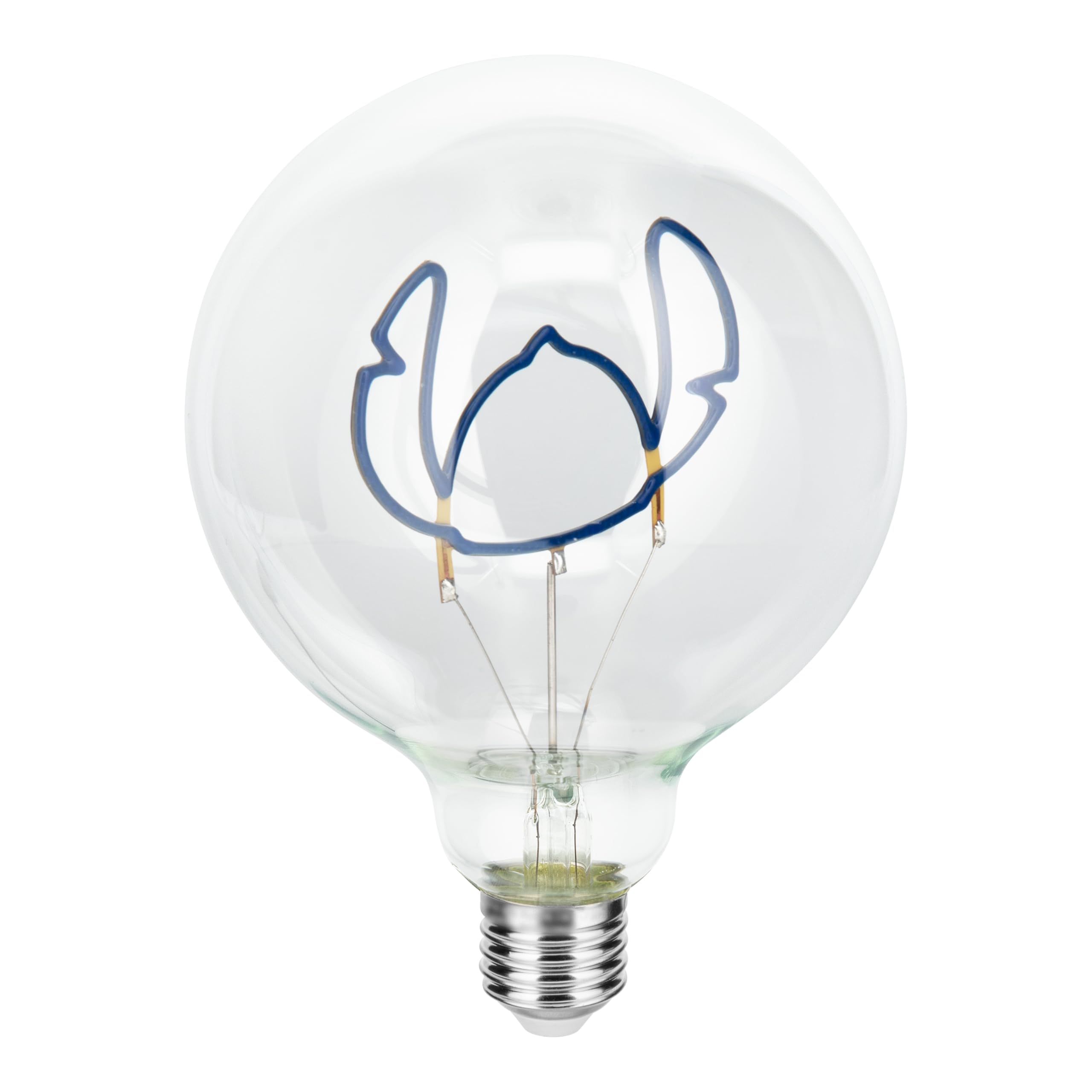 Paladone Disney Stitch Decorative LED Neon E27 Screw Bulb - Add to Any Edison Compatible Lamp, Officially Licensed Lilo & Stitch Collectible Gift, for Bedrooms & Homes