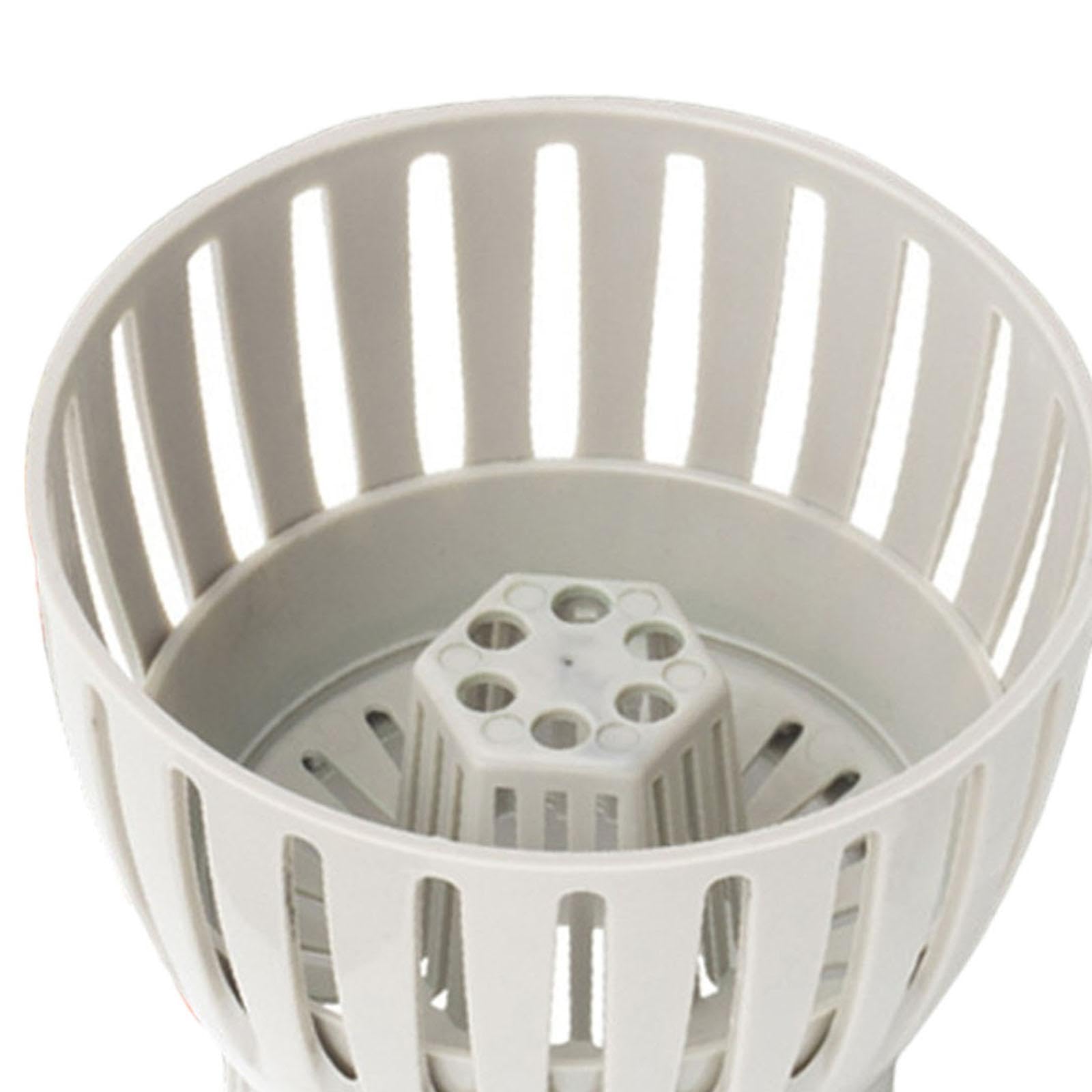 perfk Colector de Hojas de desechos Skimmer para Piscina, reemplazo de Doble Capa, 110mm