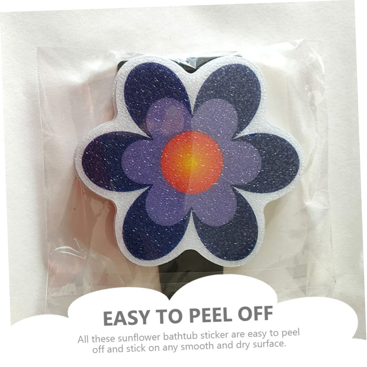 Ciieeo 4 Sätze Anti-Rutsch-Aufkleber für Blumen Dschungel Badewanne Badespielzeug Anti -Slip Beleg wandsticker Badezimmer wandtattoo für Badezimmer Bad Aufkleber Wannenaufkleber PVC