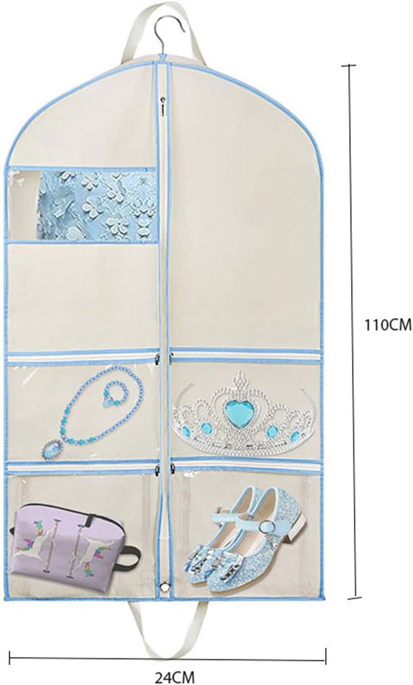 洋服カバー ガーメントバッグ 衣類カバー ジッパー付きプロテクターバッグ 衣類カバー スーツカバー 衣類収納 衣服用バッグ