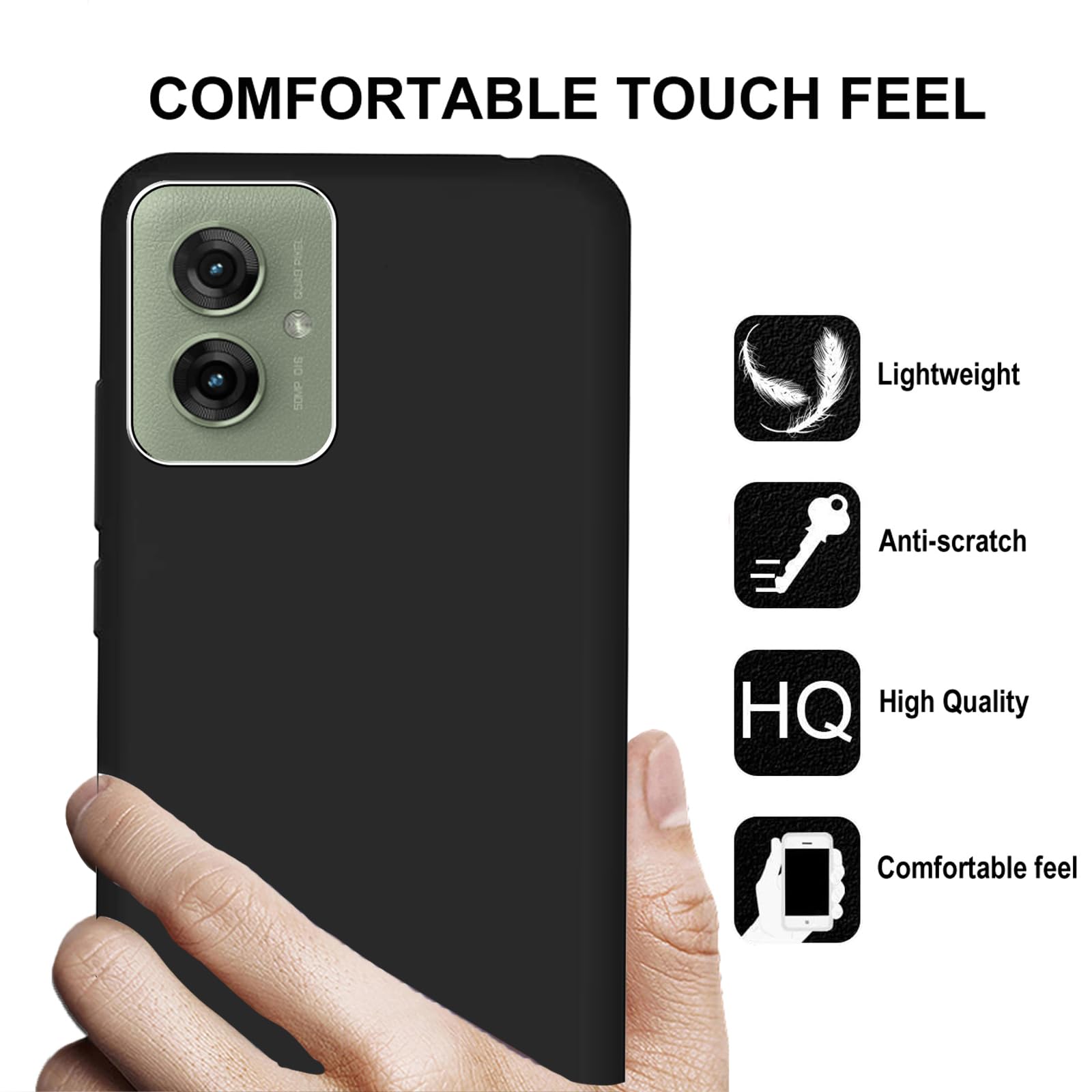 KZIOACSH Case for Motorola Moto G55 5G - Image 4