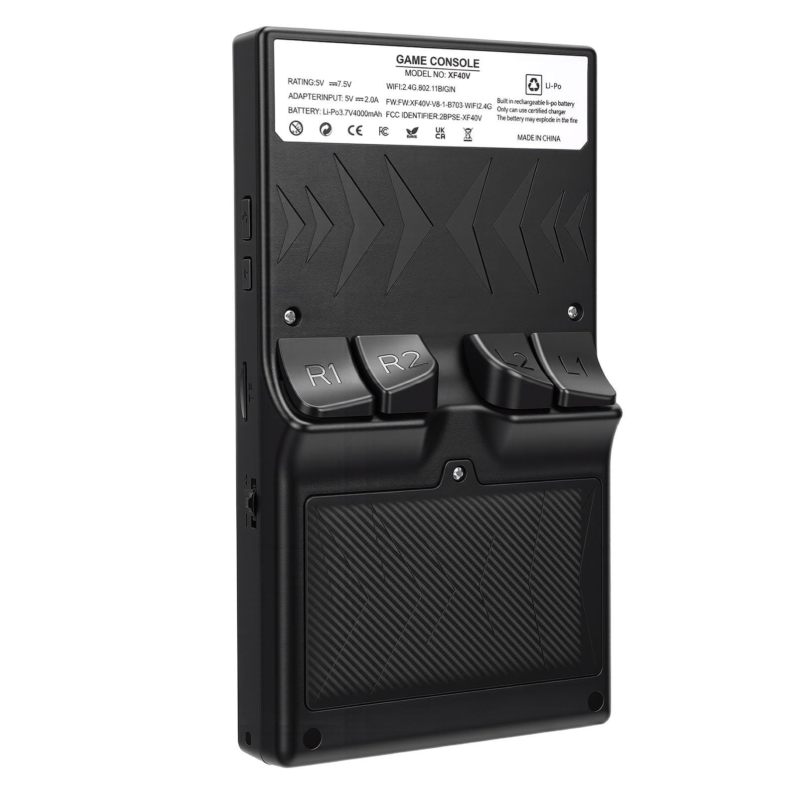 Console di Gioco Portatile Console di Gioco retrò Portatile Supporto Schermo HD da 4 Pollici per Giochi Multiplayer Risoluzione 720x720 (128G)