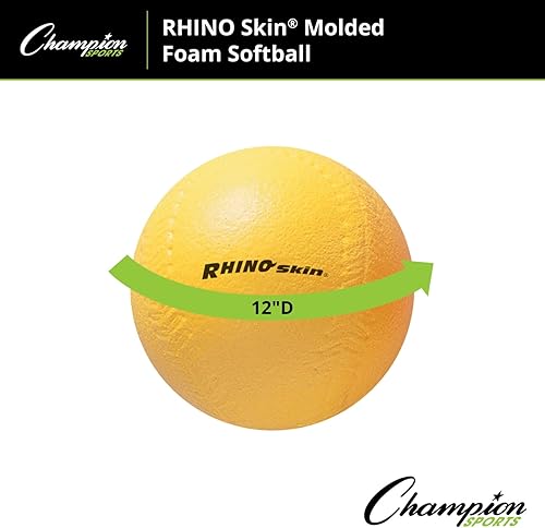 Miniatura 5 de Champion Sports Softball de espuma de alta densidad recubierta