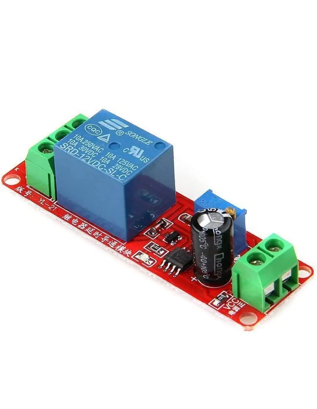 Advitiya™ - NE555 DC 12V Timer Delay Relay Shield Module Timer Switch Adjustable Controller Module (B08G59PXH5) Amazon Price History, Amazon Price Tracker