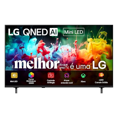 Smart TV LG QNED Mini LED AI 4K QNED70 50 polegadas 2026