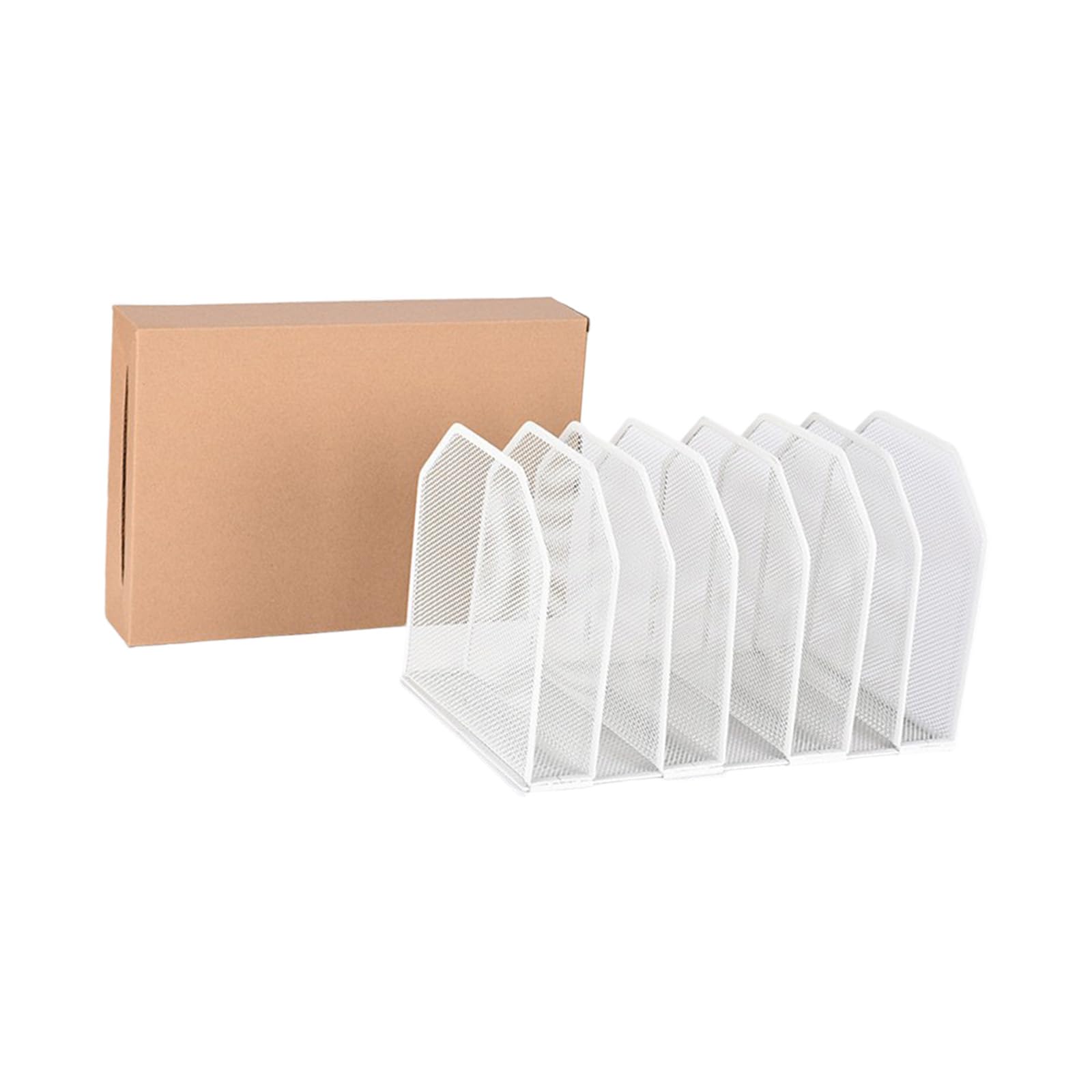 Fermalibri rimovibili per documenti Organizzatori da scrivania in metallo resistente Soluzione archiviazione desktop Fermalibri rimovibili in metallo