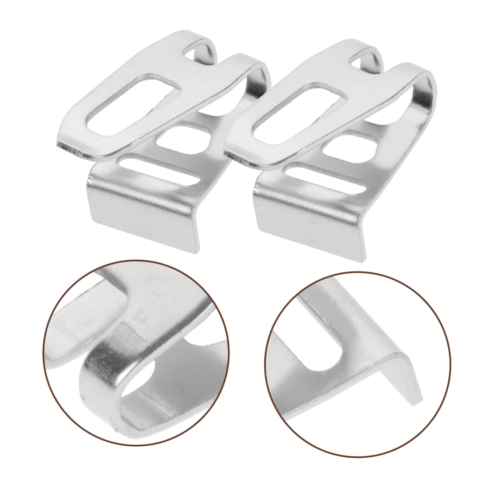 GALPADA 5 Set Ganci Da Cintura Acciaio Inossidabile Per Trapano Elettrico Clip Per Cintura Compatibili Con Utensili Elettrici E Trapani Percussione Design Compatto E Sicuro Per 2 Pezzi*5