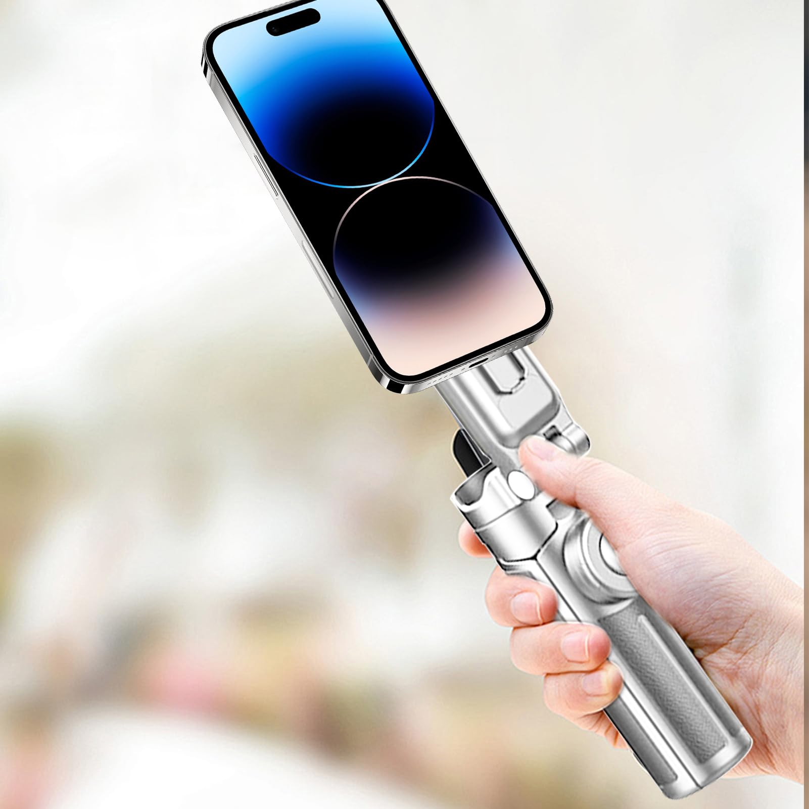 Selfie Stick Treppiede Magnetico Supporto Telescopico A Cinque Sezioni, Per | Selfie Stick Treppiede Viaggi, Vlogging, Creazione Contenuti, Fotografia Smartphone