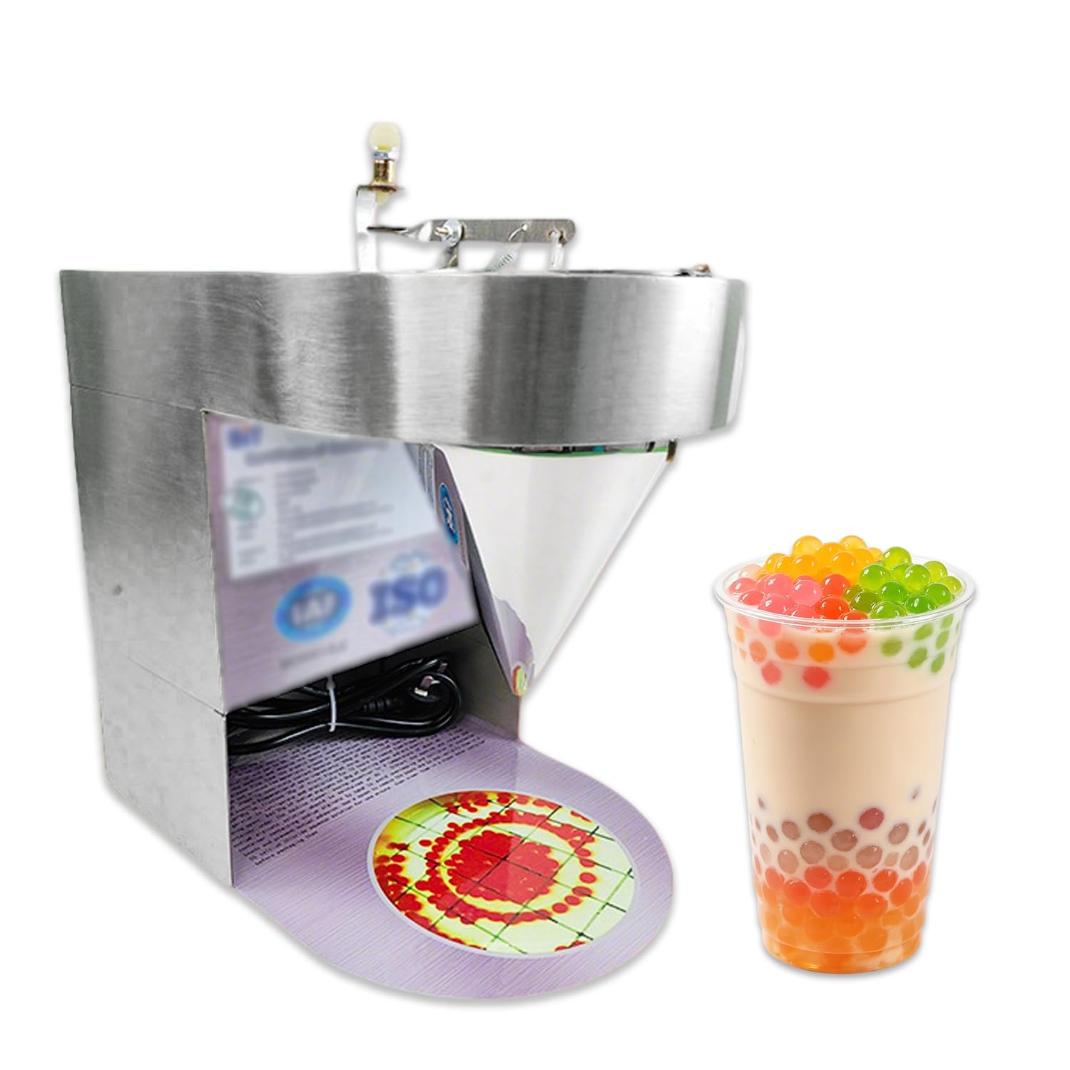 WTRYRN Commercial Tapioca Pearl Shaping Machine, Jelly Ball Making Device, Stable 30-35kg/h Output, Low Pearl Breakage Rate, Great for Dessert Shops 1