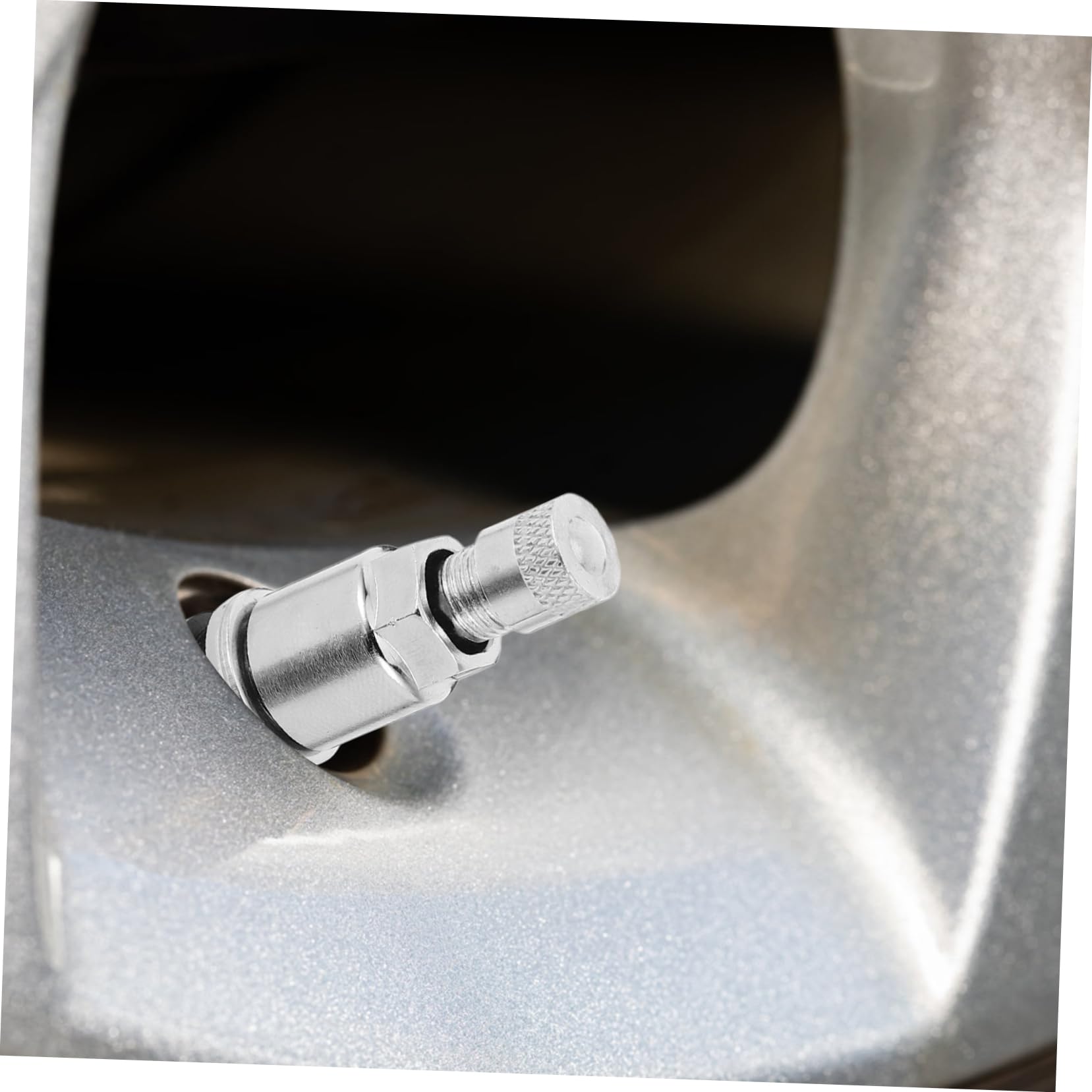 10 Pièces Valves de Roue Tubeless Tiges de Valve Coudées en Métal Pneu pour Voitures Voiture Pratiques pour Entretien et Remplacement