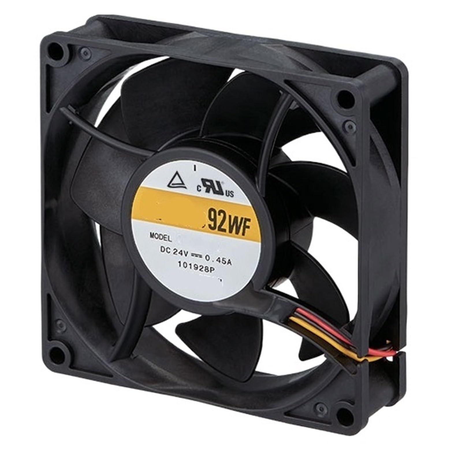 ZBWZXBDJ 9WFA0924P4G001 24VDC FAN 92X92X25.20mm 10.8W 4wire 7350RPM