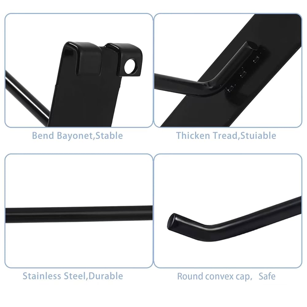 Stainless Steel Grid Wall Bracket Peg Board Display Hook For Panel For Supermark