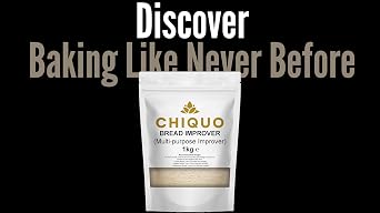 Chiquo Bread Improver 1kg – Professional Dough Enhancer & Conditioner for Perfect Bread Texture – Strengthens Starch & Enhances Texture – Ideal for All Flours