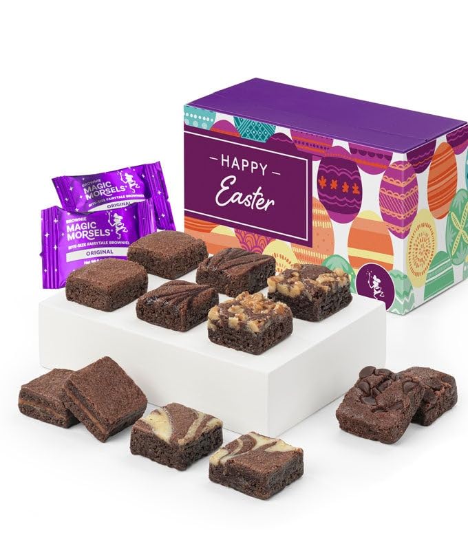 From You Flowers - Easter Dozen Fairytale Brownie Morsels