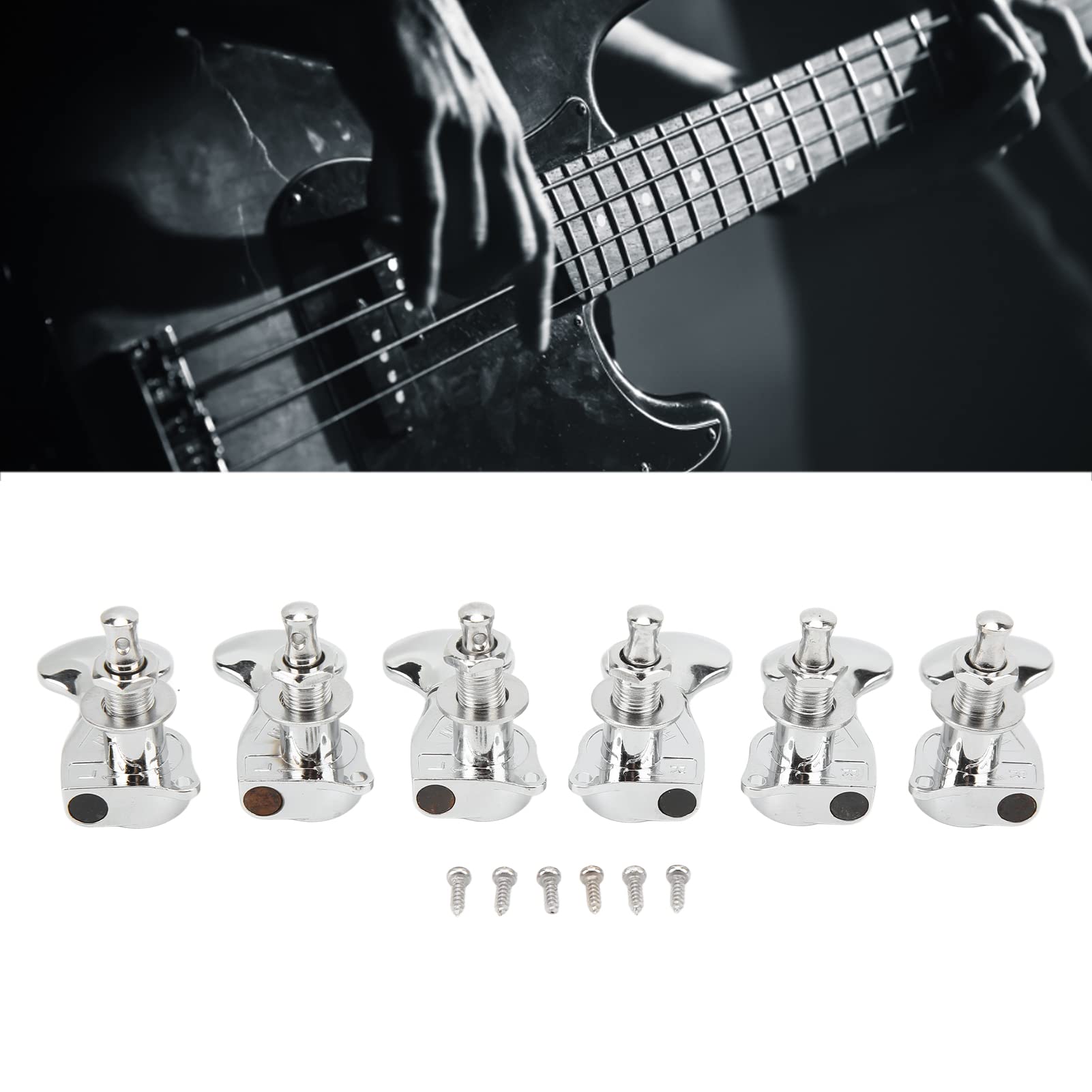 エレキギター用糸巻き(3:3/チューニングロック式)