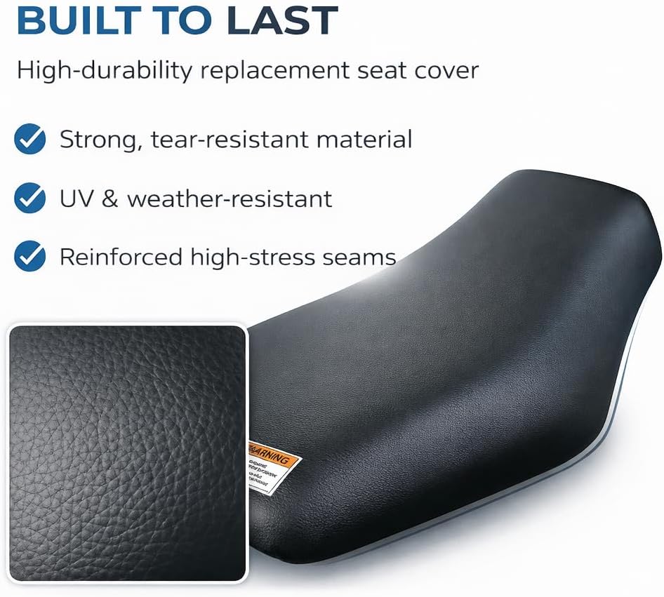 Premium Non-Slip Seat Cover Compatible fit for Kawasaki Brute Force 650 750 Durable, Water-Resistant, Easy Installation,Upgrade for Enhanced Comfort & Grip