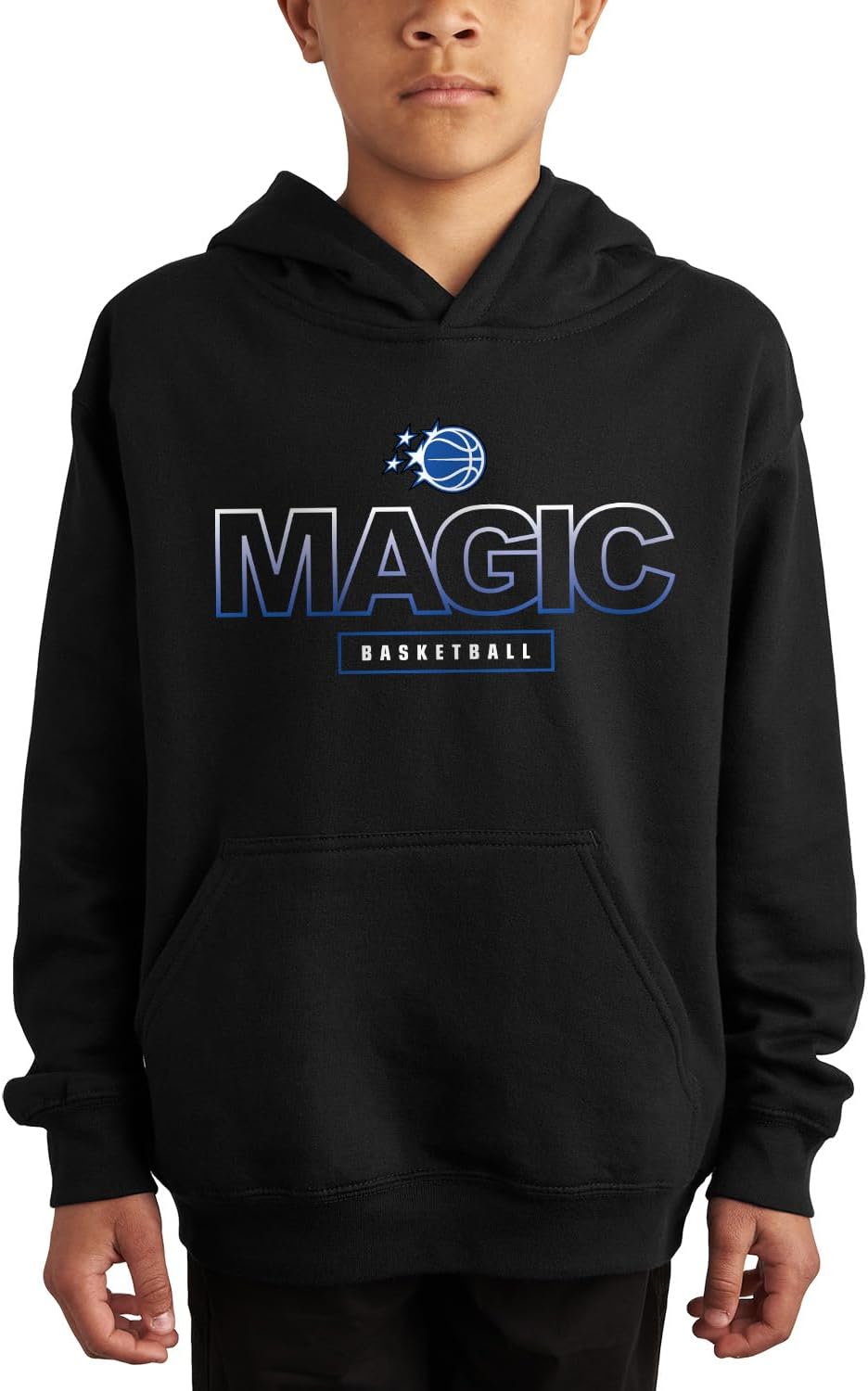 Junk Food] フード付きトレーナー Junk Food NBA Fade Away-Officially Licensed Blue 84  キッズ NHL [ Junk Food NBA Fade Away - 公式ライセンスキッズフリースパーカー