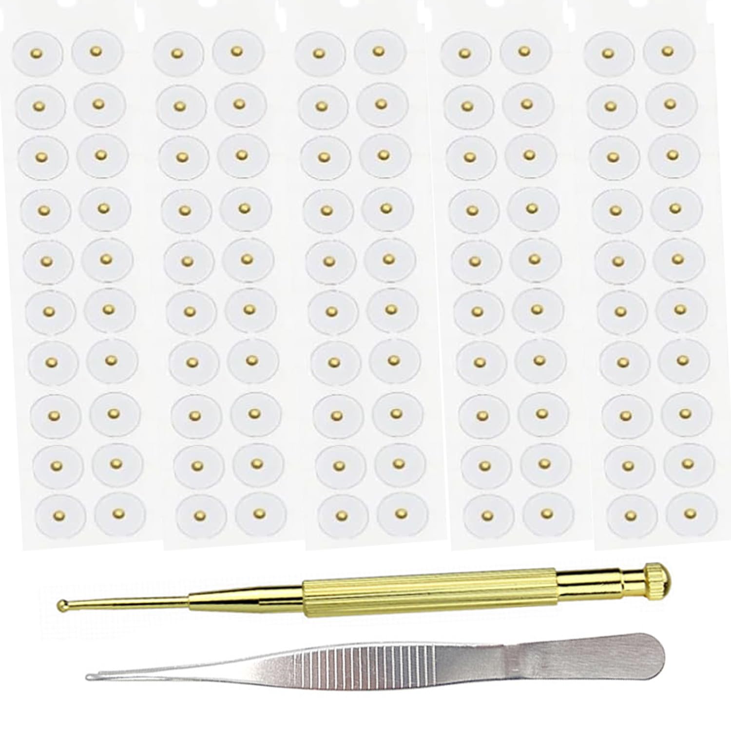 耳つぼシール100粒➕バラエティーセット●セラミック粒●透明●クリア imgrc0091682128.jpg