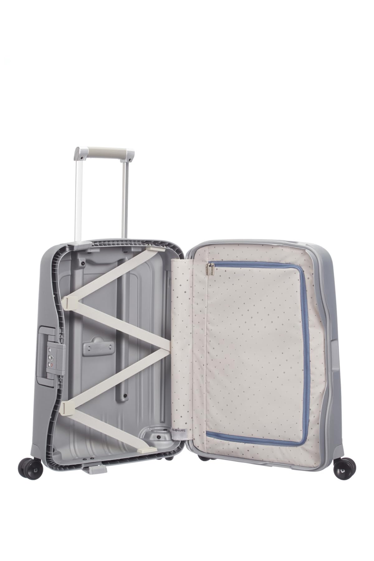 Samsonite S'Cure - Spinner S, Equipaje de Mano, S (55 cm), 34 L, Azul (Dark Blue) — view 330