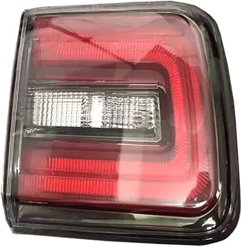 Outer Inner Tail Light Turn Signal Light Rear Warning Brake Stop Fog Lamp Compatible For Nissan Patrol Y62 2013-2019 Car AccessorBlack Inner Left